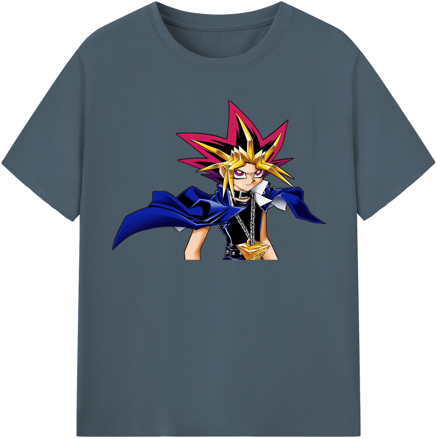 （画像用） 遊☆戯☆王 Yu-Gi-Oh! 綿100％半袖Tシャツ（フロントプリント）